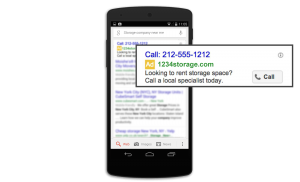 Annonces appel Google AdWords